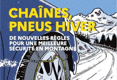 chaines et pneus hiver 2023